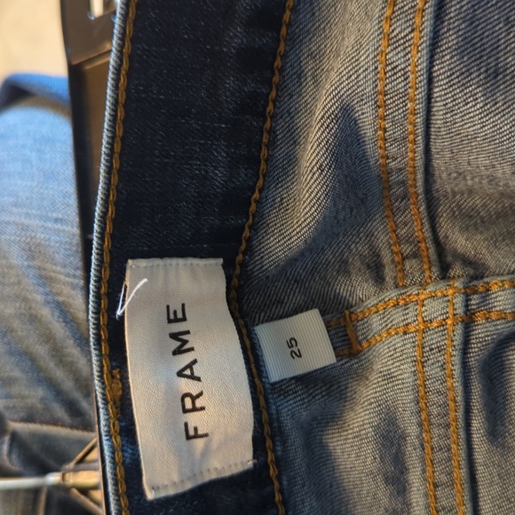 FRAME Le Garcon distressed slim boyfriend jeans - Picture 9 of 15